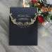 Black Acrylic Invitation Card Business Invitation Card Personalized Custom